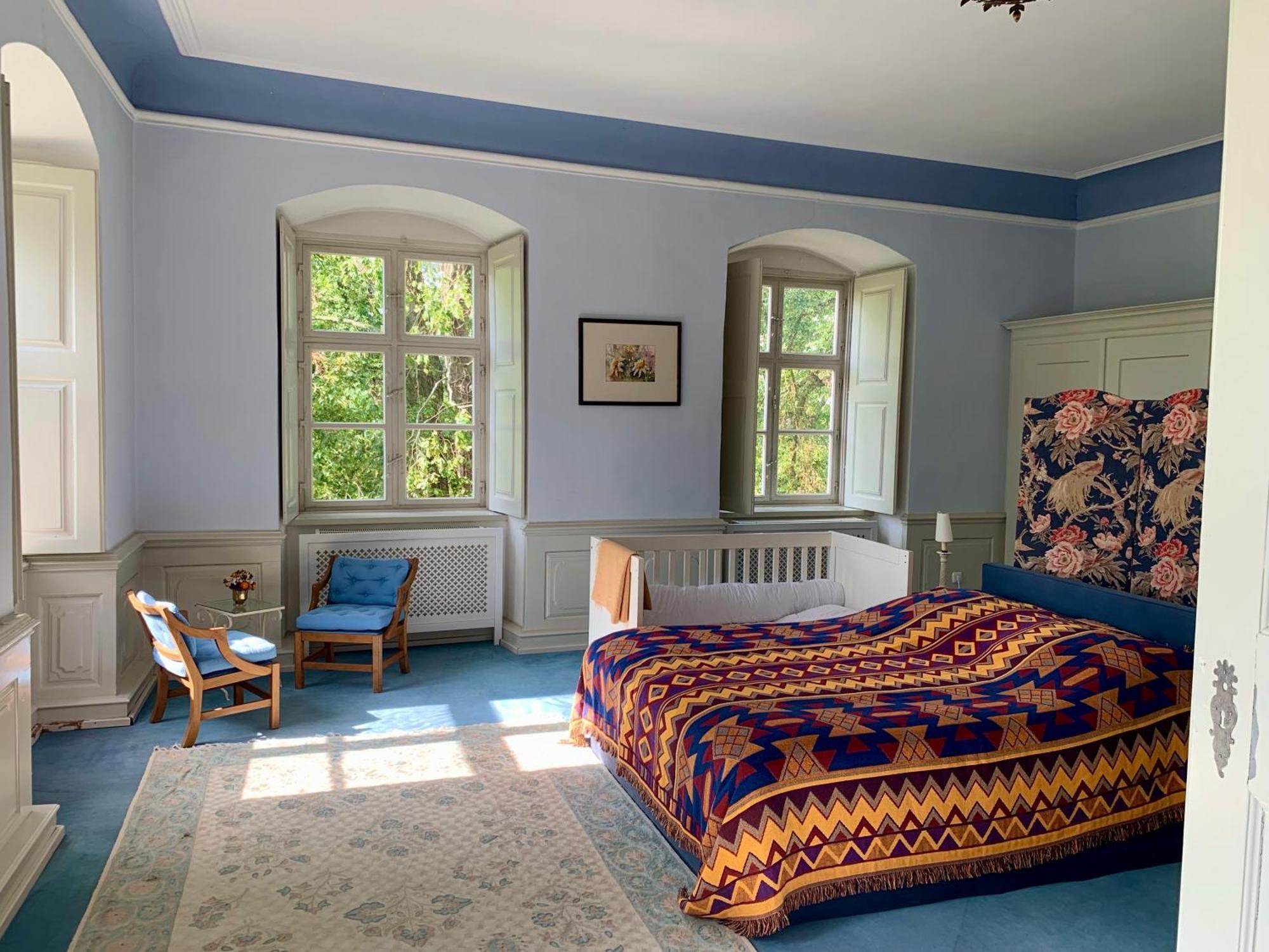 Wohnen Im Wasserschloss Sandizell Schrobenhausen Bagian luar foto