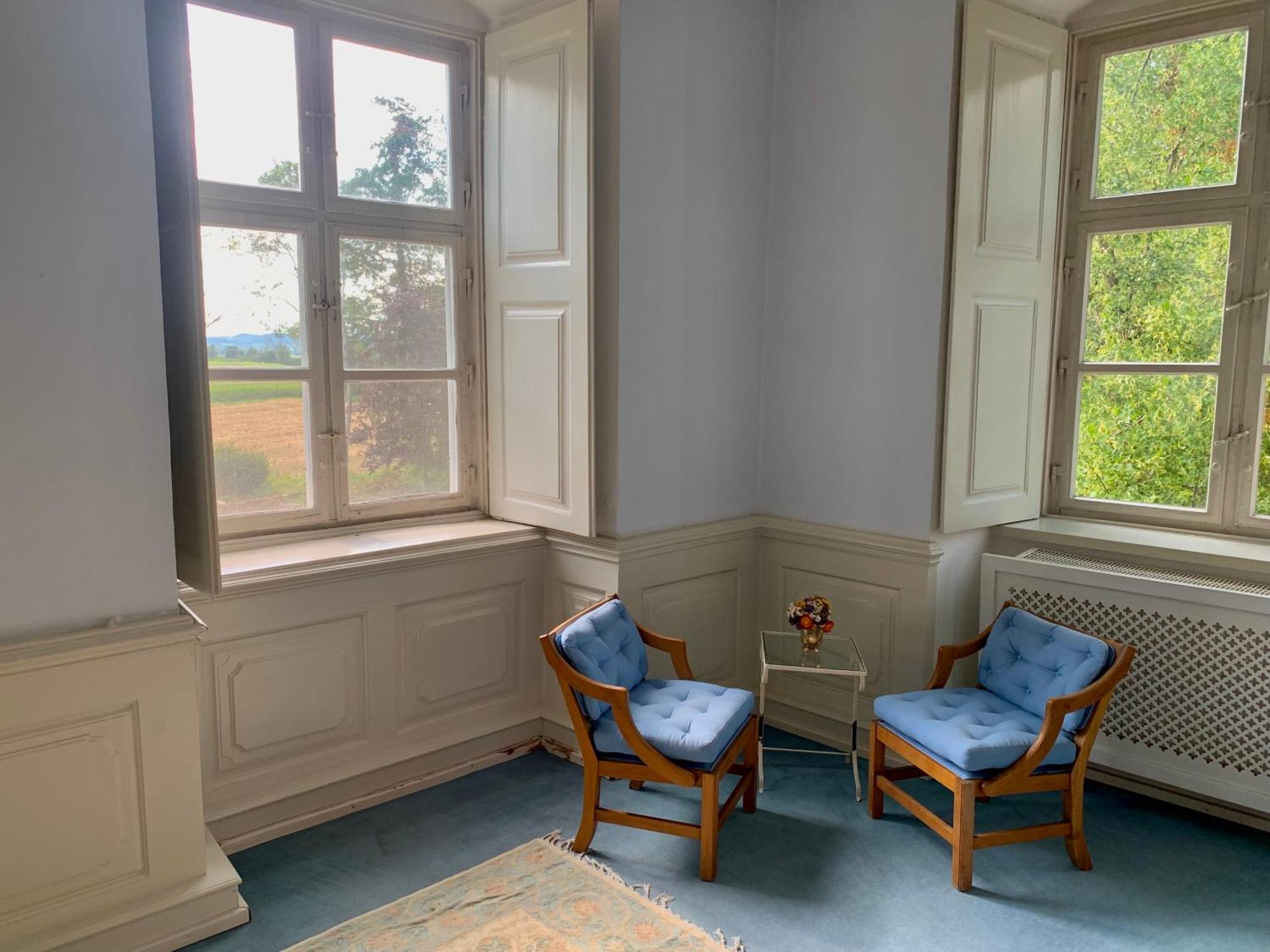 Wohnen Im Wasserschloss Sandizell Schrobenhausen Bagian luar foto